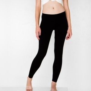 American Apparel Cotton Spandex Jersey Legging
